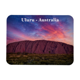 Flexible Uluru à Sunset Magnet