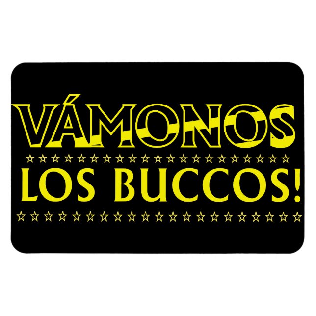 Flexible Vamonos Los Buccos Magnet - Bonjour ! (Horizontal)