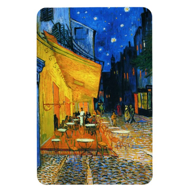 Flexible Van Gogh Café Terrasse Magnet (Vertical)