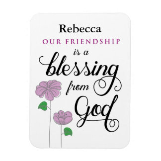 Flexible Votre amitié est une bénédiction de Dieu Magnet
