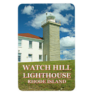Flexible Watch Hill Lighthouse, Rhode Island Photo Magnet