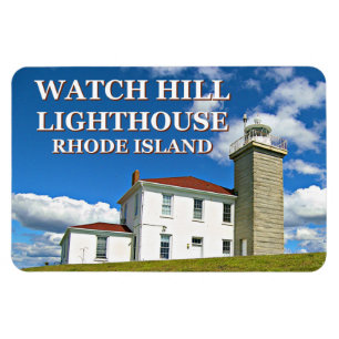 Flexible Watch Hill Lighthouse, Rhode Island Photo Magnet