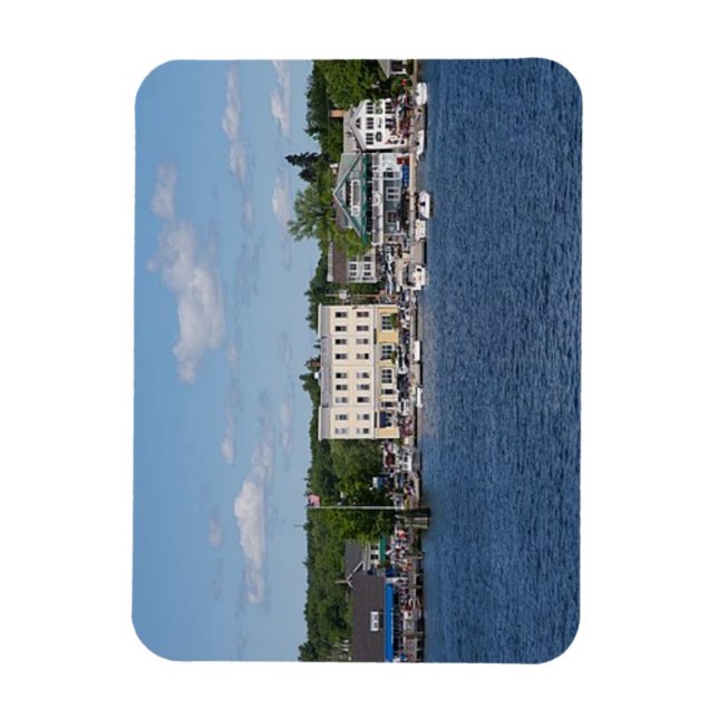 Flexible WOLFEBORO NOUVEAU HAMPSHIRE Magnet (Vertical)