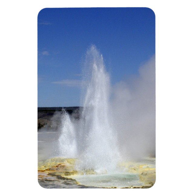 Flexible Yellowstone Geyser Magnet (Vertical)