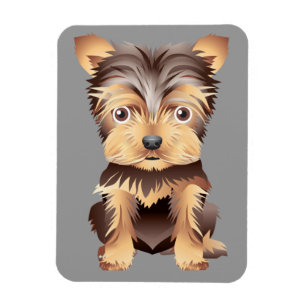 Flexible Yorkshire Terrier Flex Magnet