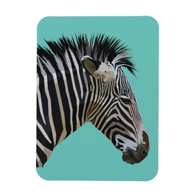 FLEXIBLE ZEBRA MAGNET (Vertical)