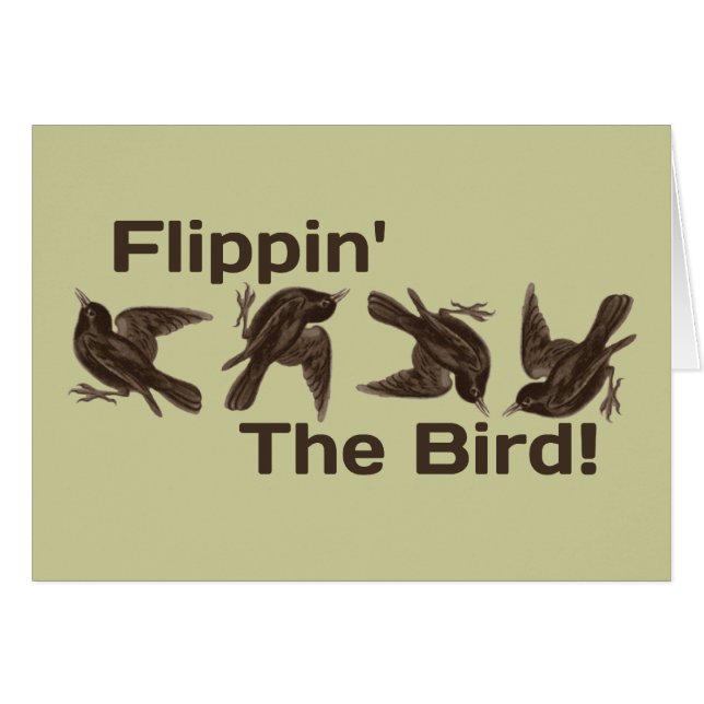 Flippin l'oiseau (Devant horizontal)