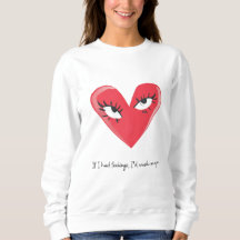 Flirty Valentine's Day Sweatshirt