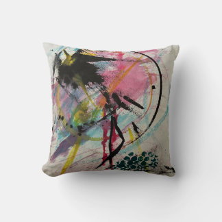 Flo, le Flamant rose qui fait le Coussin Tango