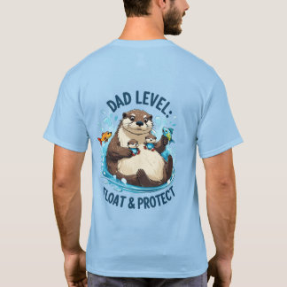 Float & Protect - Otter Papa T-shirt drôle