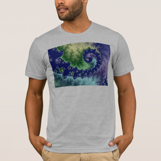 Floating Out - T-shirt fractal (Devant)