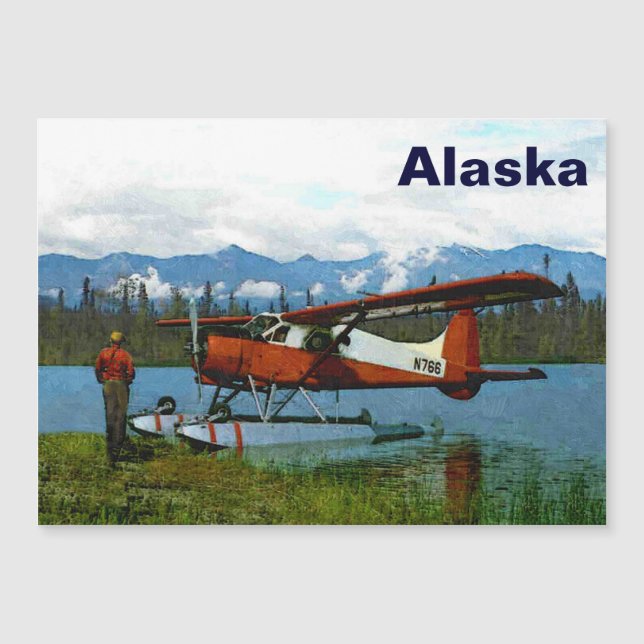 Floatplane De Havilland Beaver - Alaska (Devant)