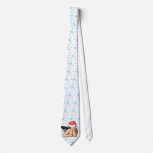 Flocon de neige Cravate Cherub Noël