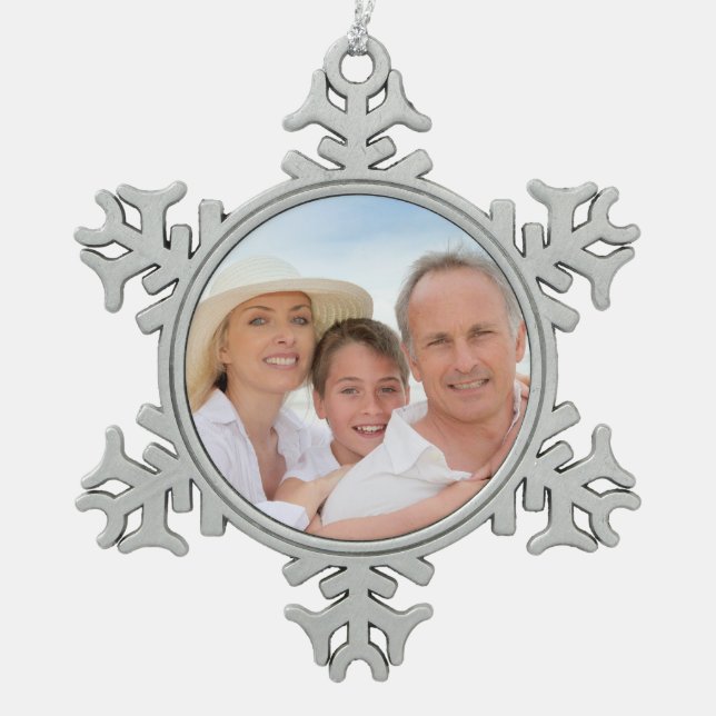 Flocon De Neige Créer votre ornement - SRF (Devant)