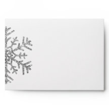 Flocon de neige diamant sur Mariage blanc