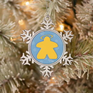 Flocon De Neige Jeu Angel Snowflake Ornement