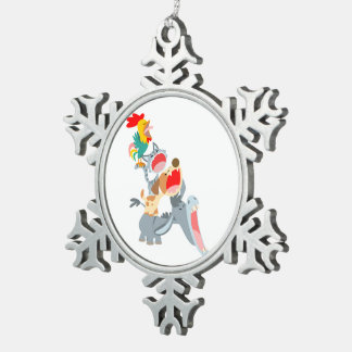 Flocon De Neige Joli Dessin Brême Ville Musiciens Ornement En Eau