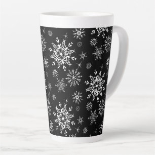 Flocon de neige Latte Mug