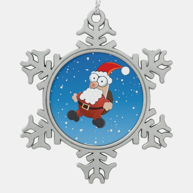 Flocon De Neige ornement (Devant)