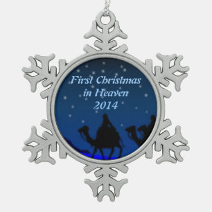 Flocon De Neige Premier Noël en ornement du ciel 2014