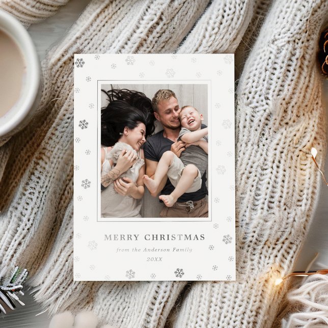 Flocons de neige de vacances de Noël modernes et f (Créateur téléchargé)