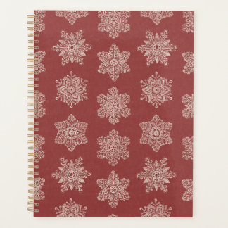 Flocons de neige hivernaux en dentelle - Noël soph