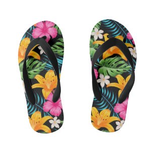 Flops à tongs à imprimer Tropical pour enfants