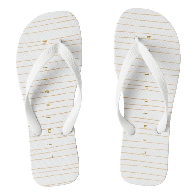 Flops à tongs de liminalité par la poète Adiela Ak (Semelle)