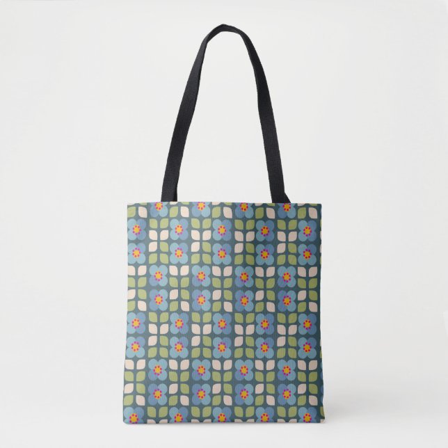 FLORA BLUSH - Sac fourre-tout d'impression Floral  (Devant)