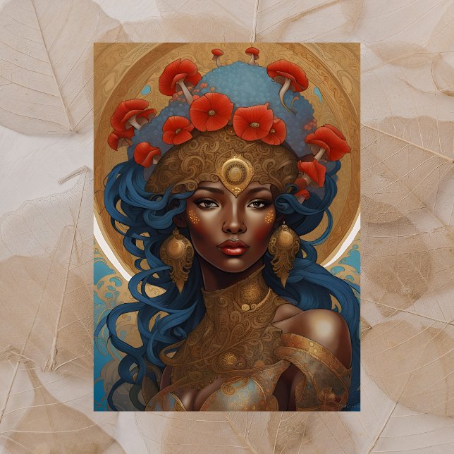 Flora Goddess, Carte postale de poste (Créateur téléchargé)