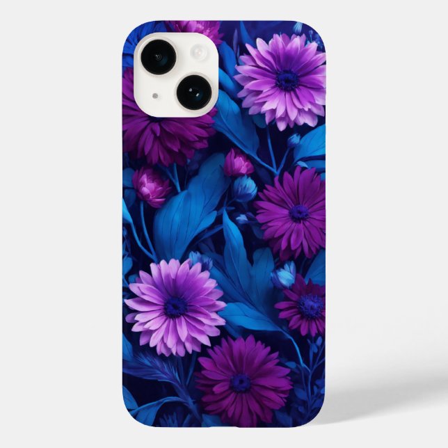 FloraBloom : Élégant coque iphone Floral (Verso)