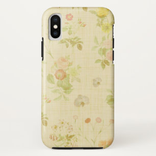 Floral 1 Apple iPhone X, étui téléphonique robuste