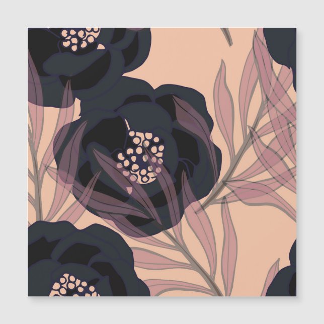 Floral abstract elegance, artistic background. (Devant)