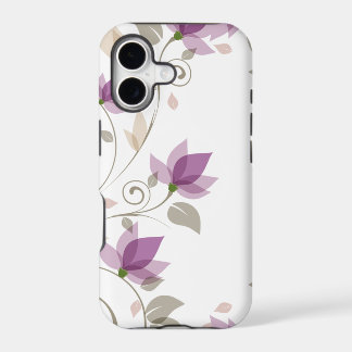 Floral Abstrait à la mode violet