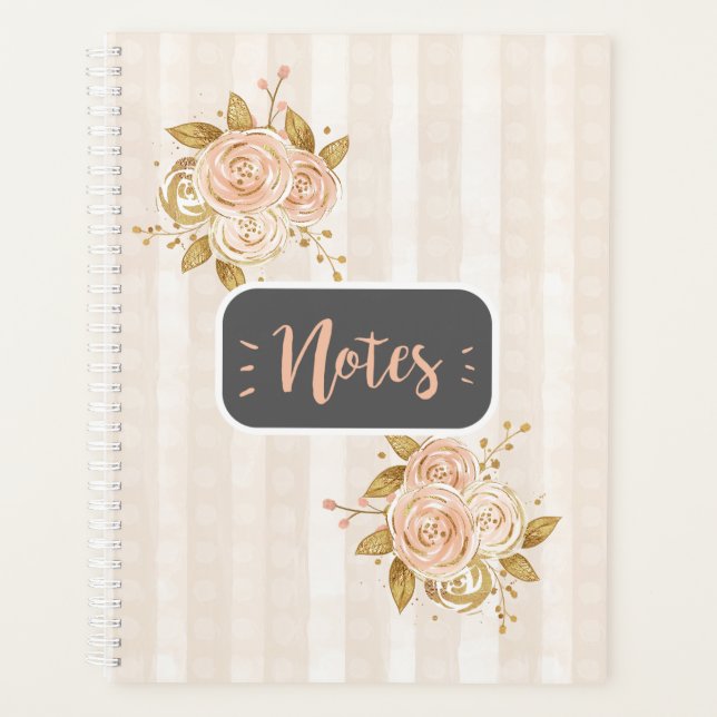 Floral Bliss Femme Planner (Devant)