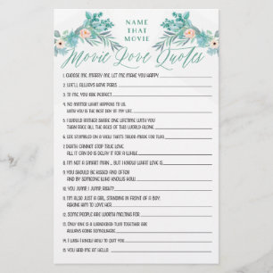 Floral Boho Movie Lootes Citations Fête des mariée