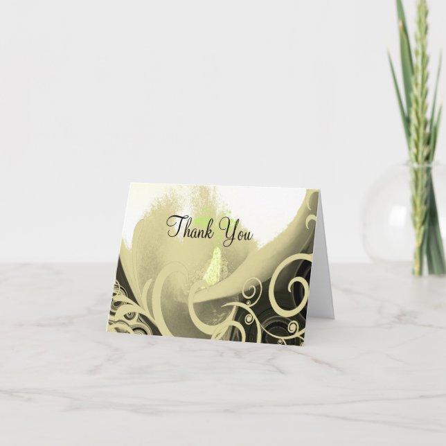 Floral Calla lily Merci (Devant)