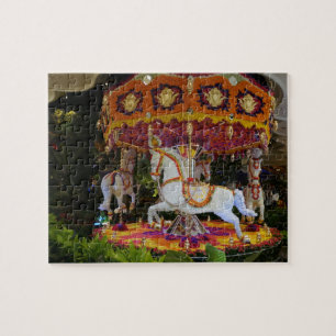 Floral Carousel Wynn Las Vegas Jigsaw Puzzle