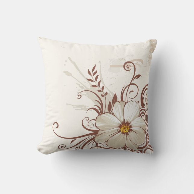 Floral Coussin extérieur (Recto)