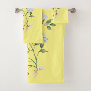Floral dans jaune adoucissez