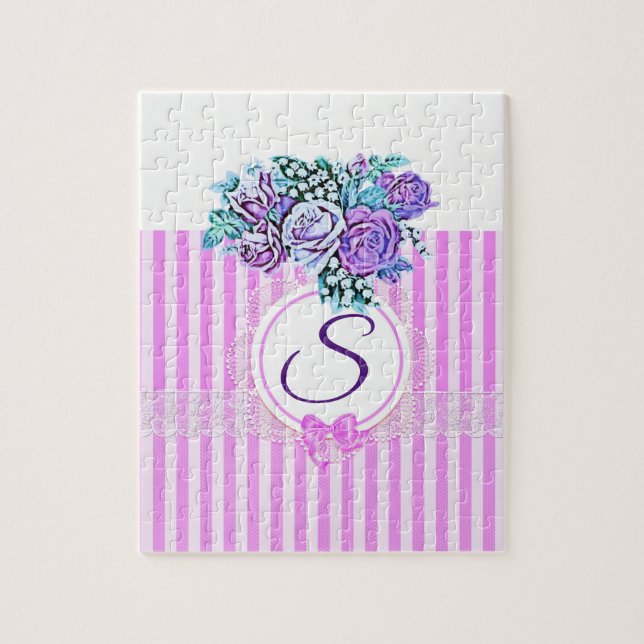 Floral Decorative Jigsaw Puzzle (Vertical)