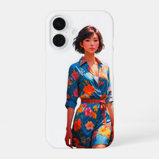 Floral Elegance iPhone 16 Coque