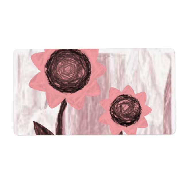 Floral Étiquette (Devant)