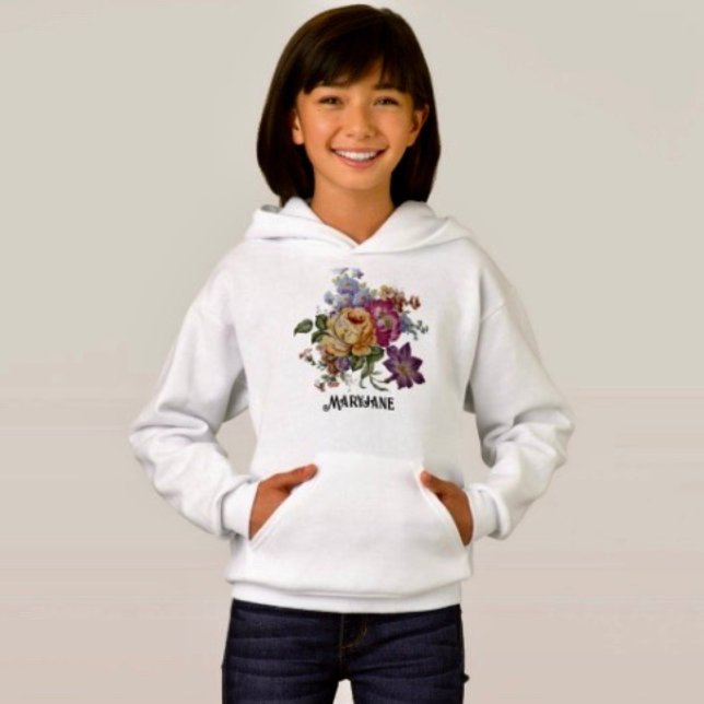  Floral  Fantasy Hoodie (Créateur téléchargé)