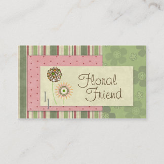Floral Friend Carte de visite