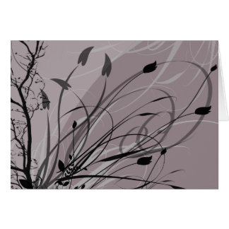 Floral grunge de KRW en lavande brumeuse