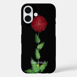 Floral Heirloom Exotic Black iphone 5 coque