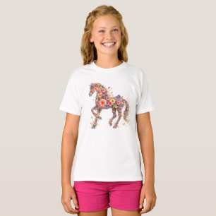 Floral Horse T-Shirt