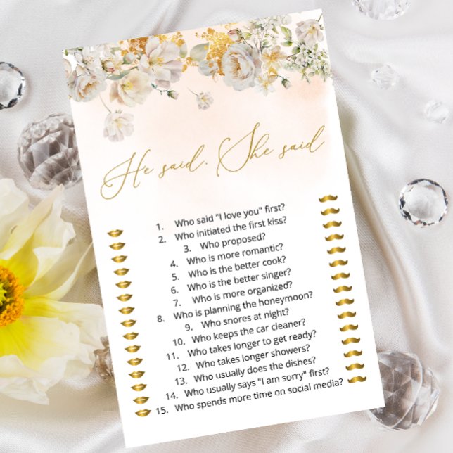 Floral Il A Dit Qu'Elle Devine Qui A Dit Que Jeu (Créateur téléchargé)