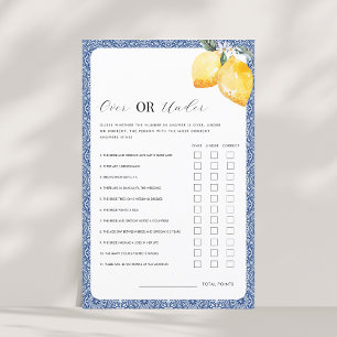 Floral italien sur ou sous Fête des mariées jeu